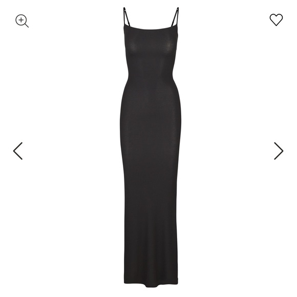 SKIMS Dresses & Skirts - NWT Skims Soft Lounge Long Slip Dress Large Onyx